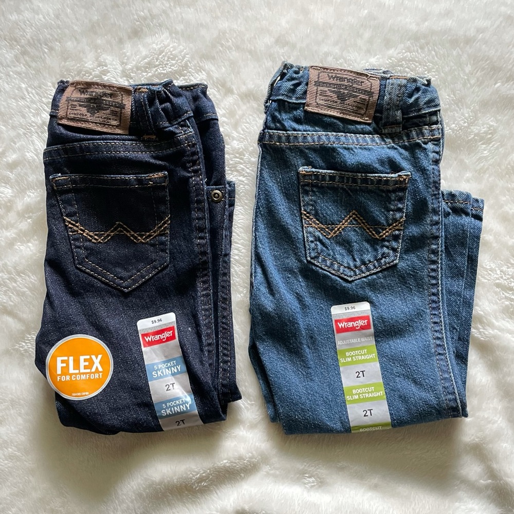 NWT- Wrangler Jeans Bundle 2T